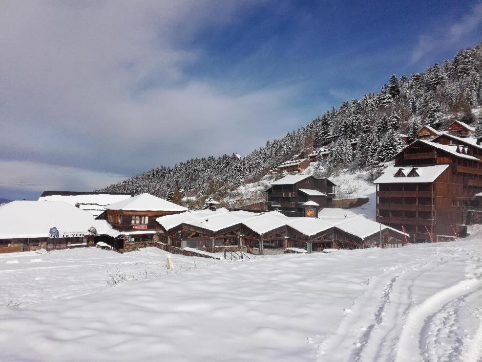 Pleine Nature Pied Pistes Piscine Chauffee Ustou Εξωτερικό φωτογραφία