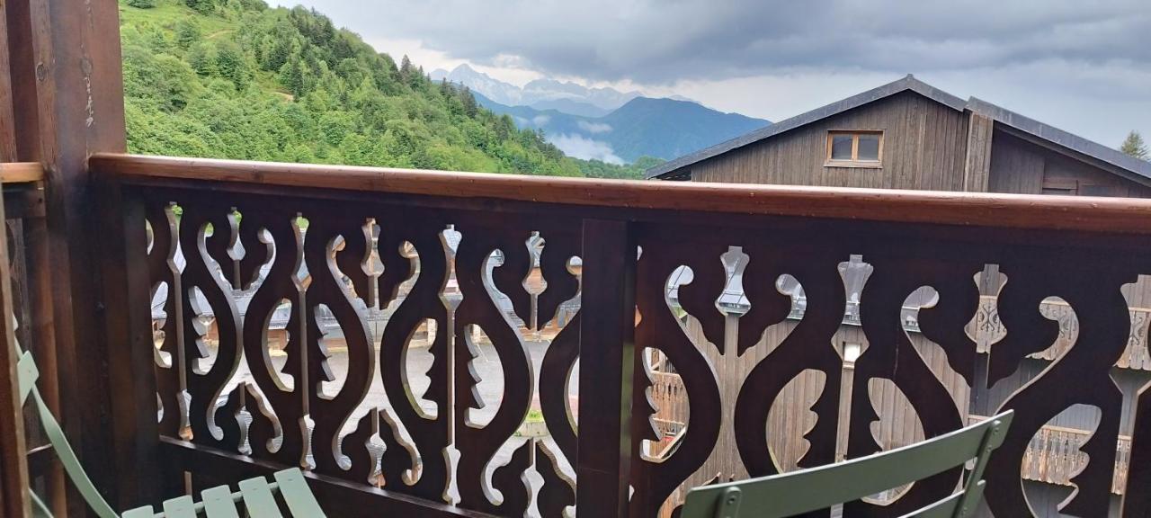 Pleine Nature Pied Pistes Piscine Chauffee Ustou Εξωτερικό φωτογραφία
