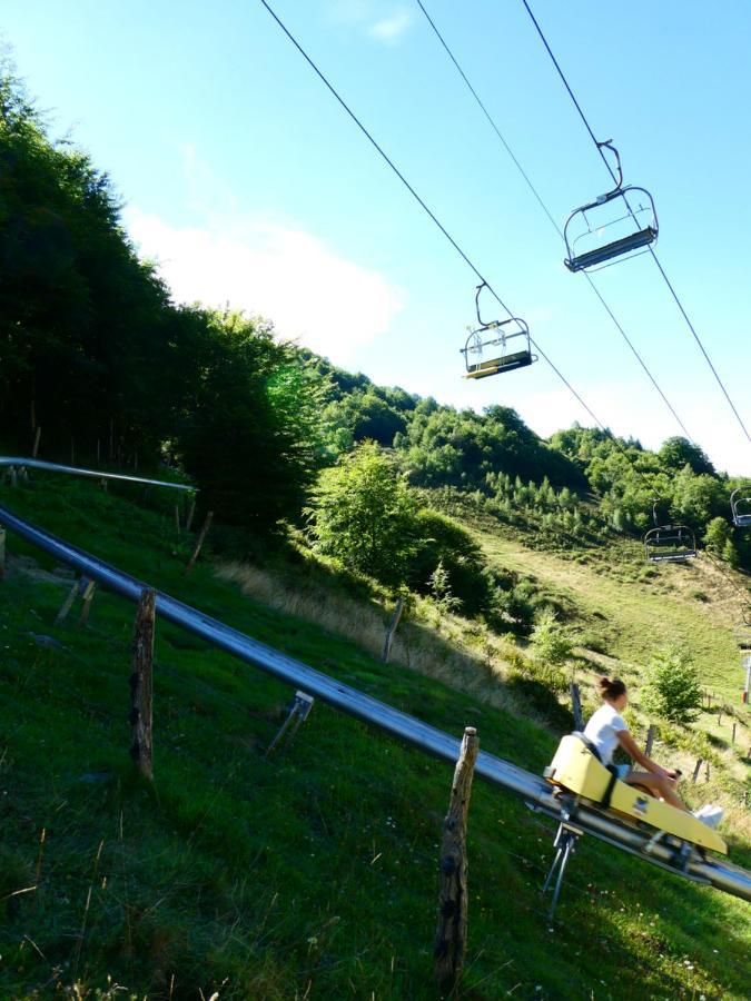 Pleine Nature Pied Pistes Piscine Chauffee Ustou Εξωτερικό φωτογραφία